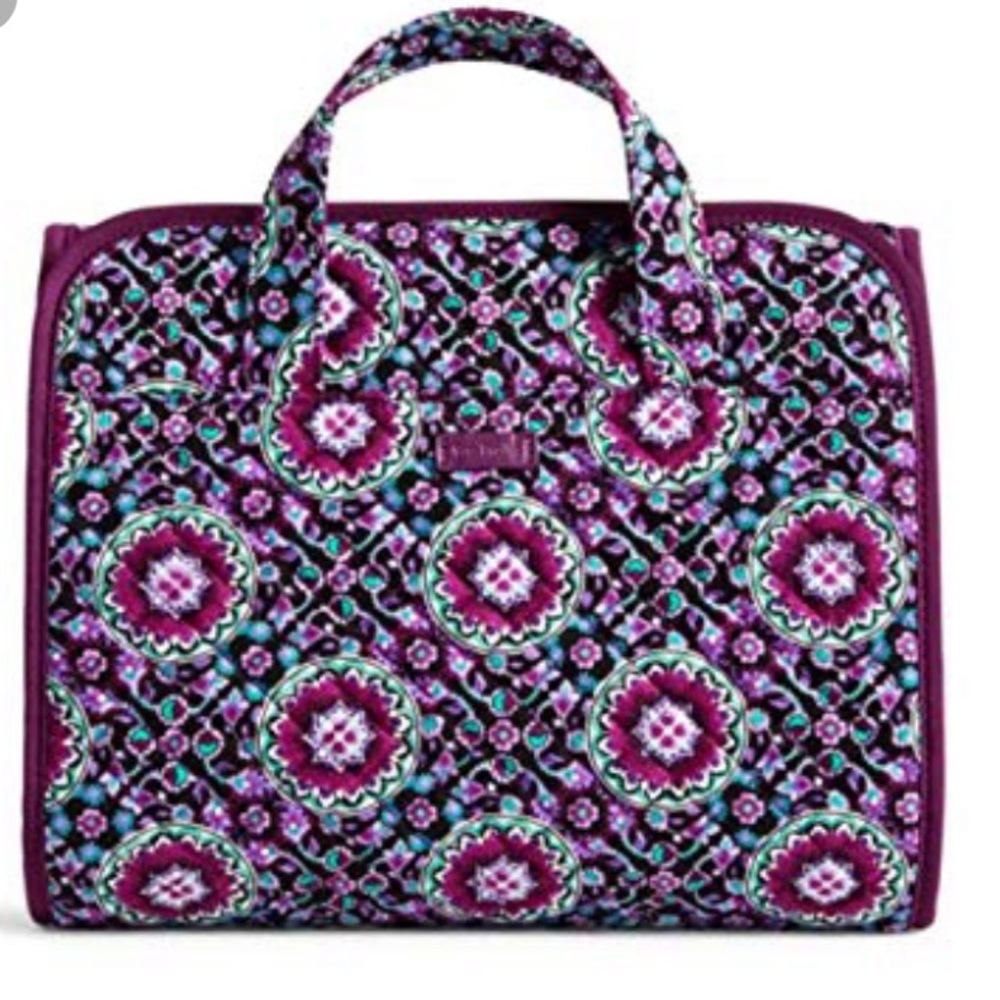 Vera Bradley Lilac Medallion Hanging Organizer